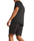 Men's Cargo French Terry Fleece Logo 10" Shorts