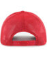 ფოტო #2 პროდუქტის Men's Red Los Angeles Angels Rangefinder Brrr Trucker Adjustable Hat