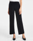 ფოტო #1 პროდუქტის Women's Knit Wide-Leg Pull-On Pants, Regular & Short Lengths, Created for Macy's