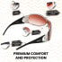 Фото #7 товара Verdster Cosmo Ladies Sunglasses, Ladies Designer Sunglasses with Large Lenses