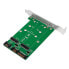 LogiLink PC0086 - SATA - M.2 - Green - Passive - 20 mm - 120 mm