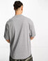 Jordan oversized logo t-shirt in grey