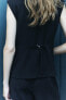 ZW COLLECTION WAISTCOAT WITH POCKETS