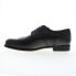 Dino Monti Alpha Mens Black Oxfords & Lace Ups Wingtip & Brogue Shoes 10.5 - фото #5