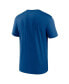 Фото #2 товара Men's Royal Indianapolis Colts Legend Logo Performance T-shirt