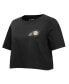 Women's Black Phoenix Suns Holiday Glam Boxy T-shirt