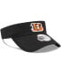 Фото #4 товара Men's Black Cincinnati Bengals Main Adjustable Visor