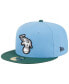 Фото #2 товара Men's Sky Blue, Cilantro Oakland Athletics 1988 World Series 59FIFTY Fitted Hat
