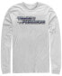 ფოტო #1 პროდუქტის Men's Transformers Generations Decepticon Logo Long Sleeve T-shirt