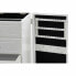 Фото #2 товара Шкатулка для драгоценностей на ножке DKD Home Decor Белый Разноцветный Деревянный Зеркало Деревянный MDF 37 x 27 x 90 cm