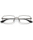 ფოტო #5 პროდუქტის Men's Rectangle Eyeglasses, BB109857-O