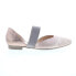 Фото #1 товара Gabor 8-1353-34 Womens Pink Leather Slip On Strap Flats Shoes