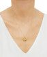 ფოტო #2 პროდუქტის Rose 18" Pendant Necklace in 14k Gold