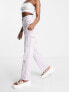 Фото #4 товара Stradivarius STR straight leg cargo trouser in washed lilac