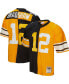 Men's Terry Bradshaw Black and Gold Pittsburgh Steelers 1976 Split Legacy Replica Jersey