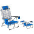 Фото #1 товара Пляжный стул Синий 87 x 51 x 23 cm