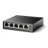 TP-LINK 5-Port 10/100Mbps Desktop Switch with 4-Port PoE - Unmanaged - Fast Ethernet (10/100) - Power over Ethernet (PoE)