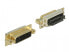 Delock 65884 - DVI 24+5 - Black,Gold - Gold - 36.8 mm - 14.2 mm - 17.7 mm