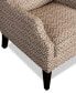 Фото #6 товара Kallison Fabric Wing Chair, Created for Macy's