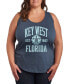 ფოტო #1 პროდუქტის Key West Athletic Plus Size Graphic Tank