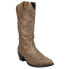 Фото #4 товара Roper Brooklyn Round Toe Cowboy Womens Beige Dress Boots 09-021-1556-0733