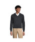 Фото #1 товара Men's School Uniform Cotton Modal V-neck Sweater