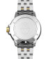 Men's Swiss Tango Two-Tone PVD Stainless Steel Bracelet Watch 41mm 8160-STP-00308