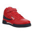 Фото #2 товара Fila F13 Lace Up Mens Red Sneakers Casual Shoes 1VF059LX-640