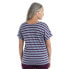 Фото #2 товара ICEBREAKER Drayden Reversible Stripe Merino short sleeve T-shirt