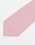 ASOS DESIGN slim tie in pastel pink