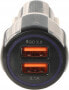 Ładowarka ŁADOWARKA SAMOCHODOWA USB 5V/3.1A/2XUSB-QUICK3.0/CAR