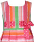 Little & Toddler Girls Sleeveless Striped Seersucker Dress