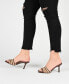 ფოტო #7 პროდუქტის Women's Calliope Stacked Straps Stiletto Sandals