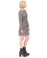 ფოტო #4 პროდუქტის Women's Printed Smocked Ruffled Mini Dress