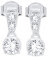 Lab-Created Diamond Drop Earrings (1/4 ct. t.w.) in Sterling Silver