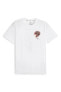 Фото #1 товара Graphic Emblem Erkek Beyaz Antrenman T-Shirt 52509902