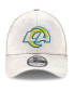 Фото #3 товара Men's White Los Angeles Rams LA Logo Iced II 39THIRTY Flex Hat