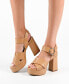 Фото #6 товара Women's Akeely Platform Sandals