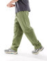 Фото #5 товара Vans Range baggy elastic waist trousers in olive green