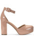 ფოტო #2 პროდუქტის Women's Birdey Ankle-Strap Block-Heel Platform Sandals, Created for Macy's