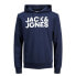 Фото #2 товара JACK & JONES Large Size Corp Logo hoodie