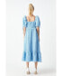 ფოტო #3 პროდუქტის Women's Textured Maxi Dress