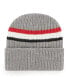 Фото #2 товара Men's Gray Atlanta Falcons Highline Cuffed Knit Hat