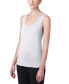 Фото #3 товара Women's Tri-Blend Racer Tank Top