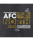 ფოტო #3 პროდუქტის Women's Heather Charcoal Baltimore Ravens 2023 AFC North Division Champions Conquer Long Sleeve V-Neck T-shirt