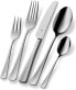 Фото #3 товара WMF Denver cutlery set, 12 persons, 60 pieces, monobloc knives, Cromargan polished stainless steel, glossy, dishwasher-safe