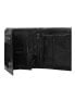 Фото #3 товара Мужское портмоне кожаное черное вертикальное без застежки Portfel-CE-PR-FRM-70-01.23-czarny Factory Price
