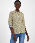 ფოტო #1 პროდუქტის Women's Cotton Printed Utility Shirt