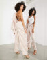 Фото #2 товара ASOS EDITION pleat front sequin trouser in blush