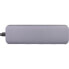 Фото #3 товара InLine USB 3.2 Hub - USB-C to 4x USB A 10Gb/s - aluminium - grey